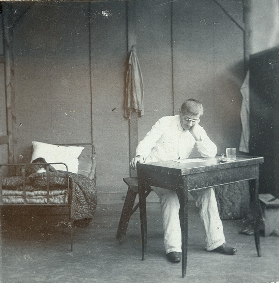 Alfred Dreyfus à l'île du Diable - 1898 - Stéréoscopie vendue par F. Hamel - Altona-Hambourg - New York - collection Fritz Lachmund
